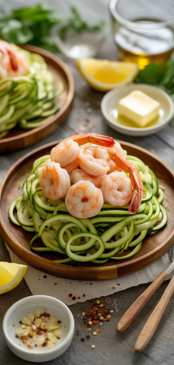 Ingredients photo for Zucchini Noodles Pasta Recipe