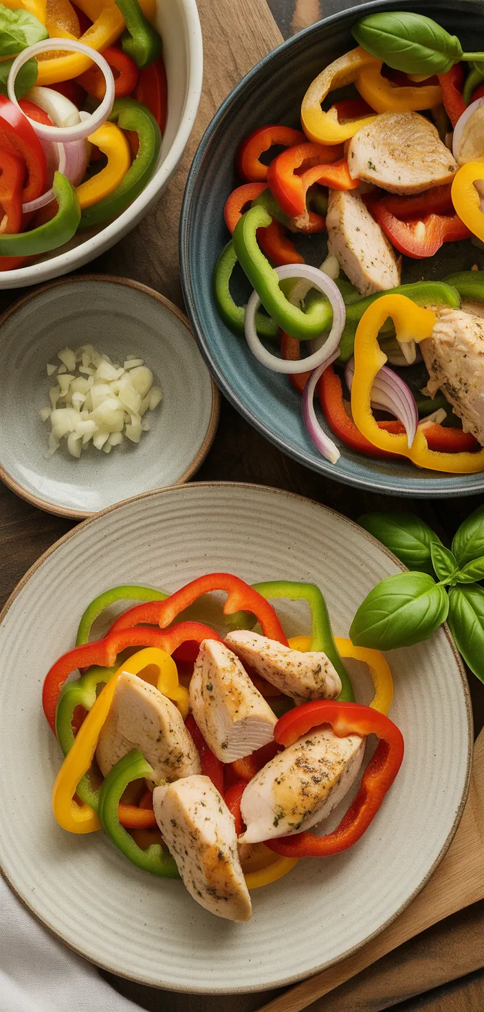 Ingredients photo for Balsamic Chicken And Peppers Recipe
