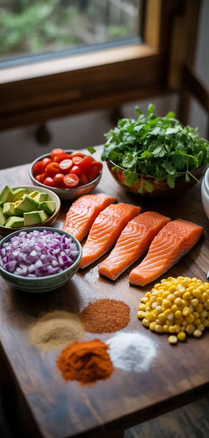 Ingredients photo for Best Grilled Salmon Recipe