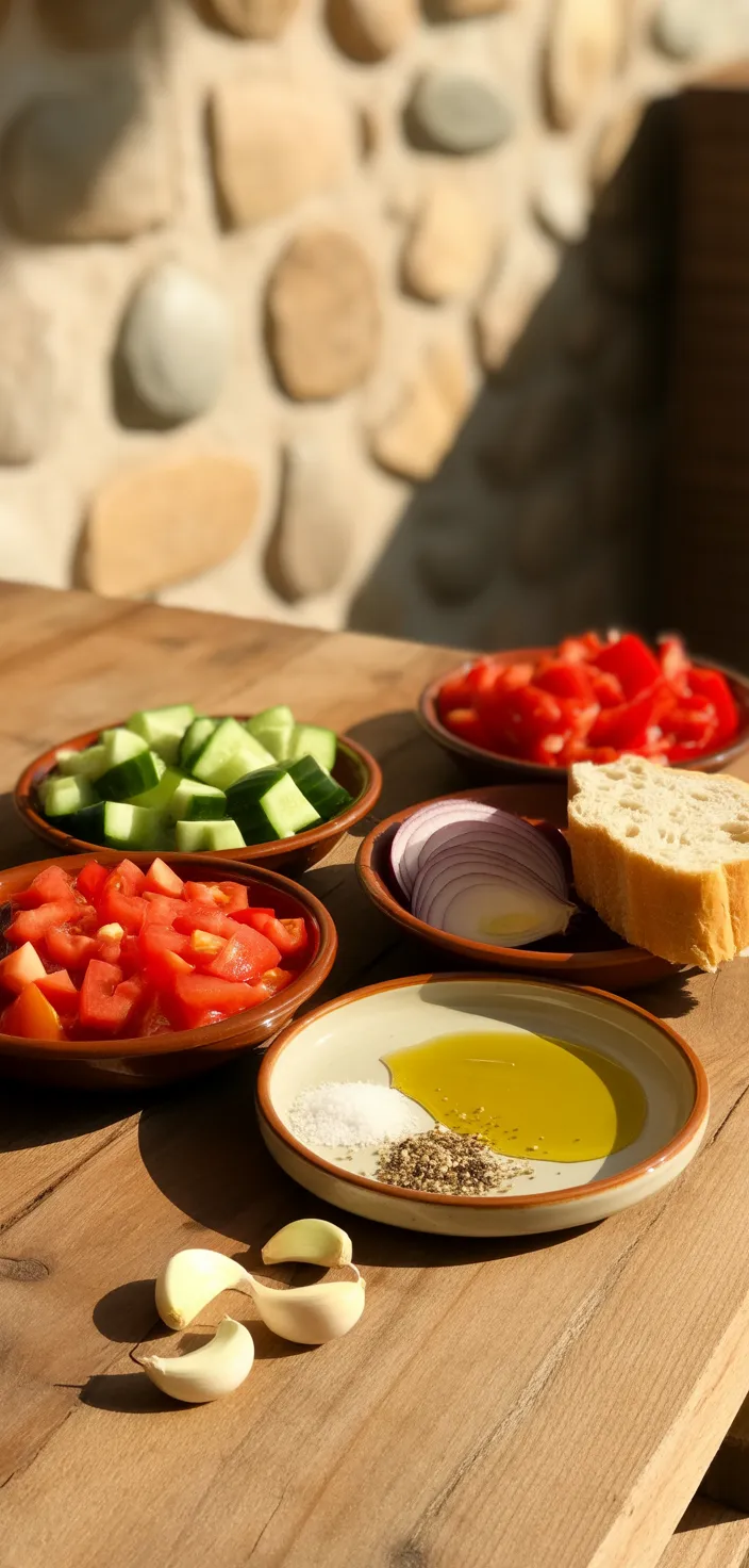 Ingredients photo for Classic Gazpacho Recipe