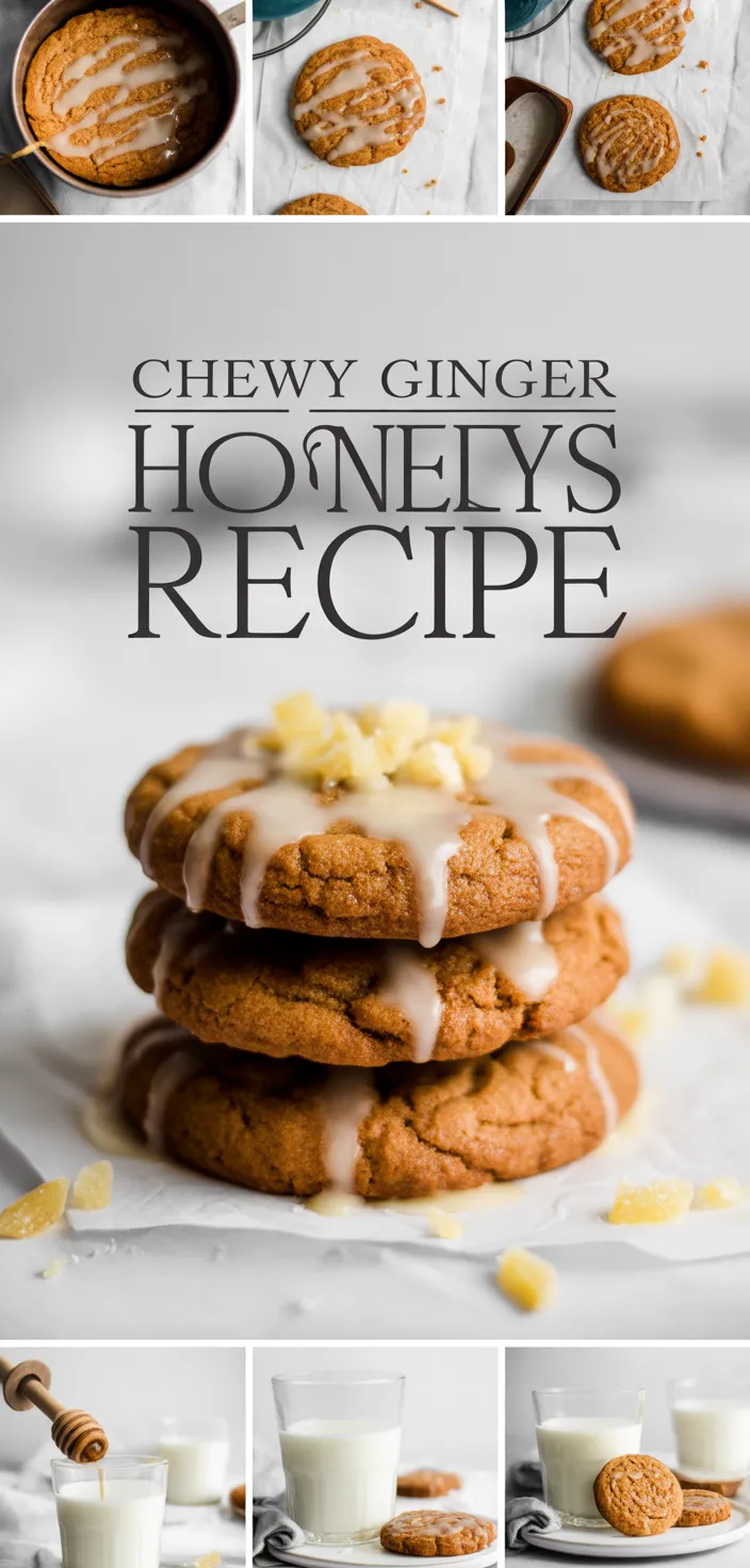 Chewy Ginger Honey Cookies Recipe