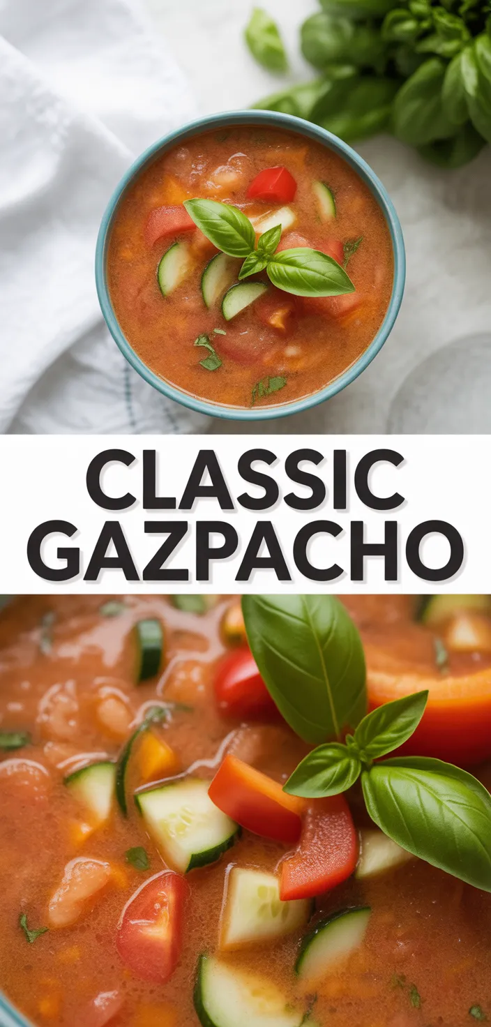 A photo of Classic Gazpacho Recipe