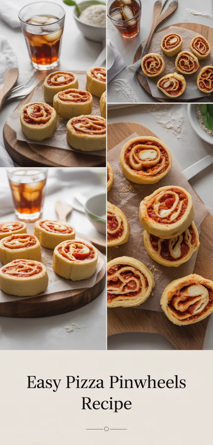Easy Pizza Pinwheels Recipe