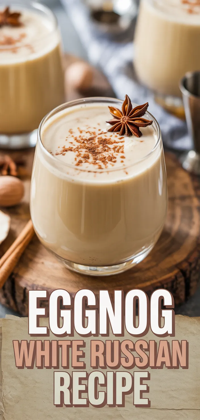 Eggnog White Russian Recipe