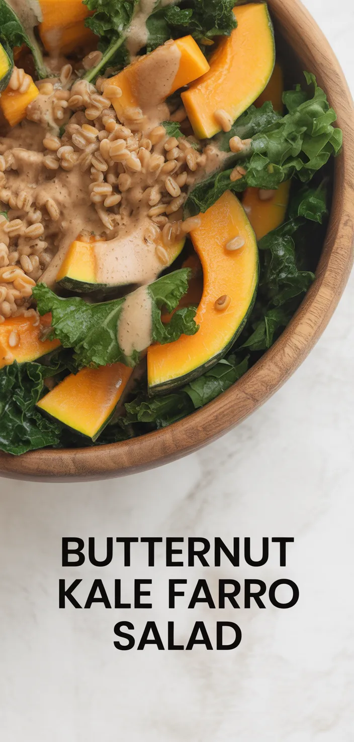 Farro Salad With Kale And Butternut Squash Recipe