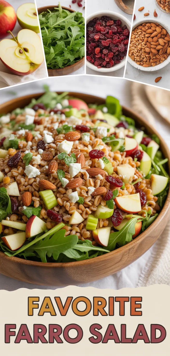 A photo of Favorite Farro Salad Recipe