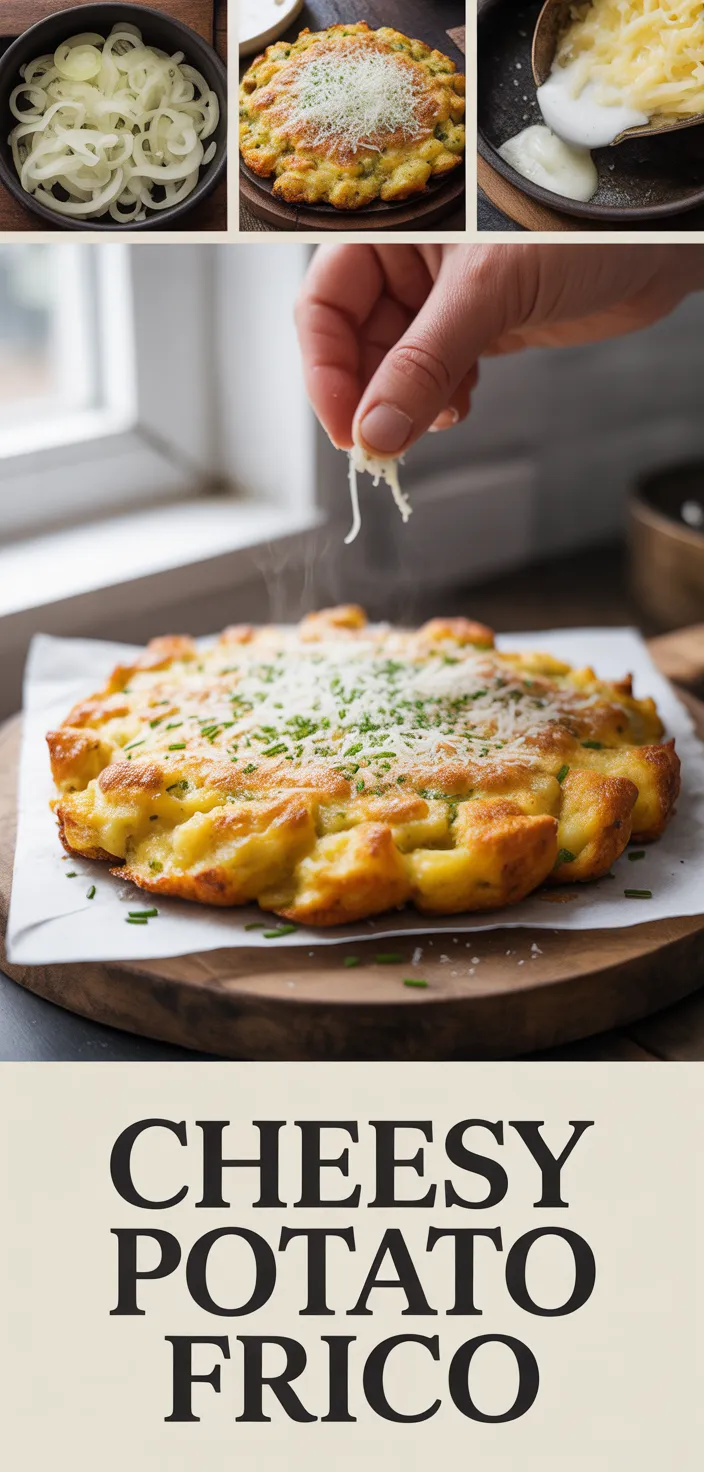 Frico (Cheesy, Potato And Onion Cake) Recipe