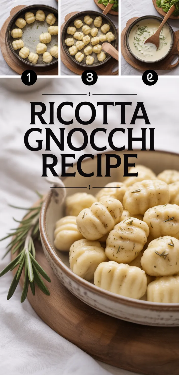 A photo of How To Make Ricotta Gnocchi From Scratch Recipe
