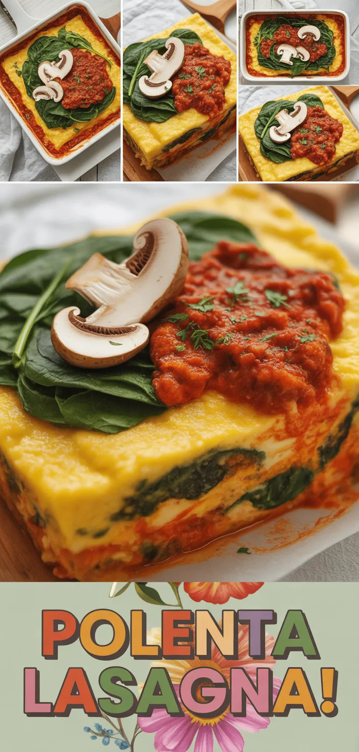 A photo of Polenta Lasagna! Recipe