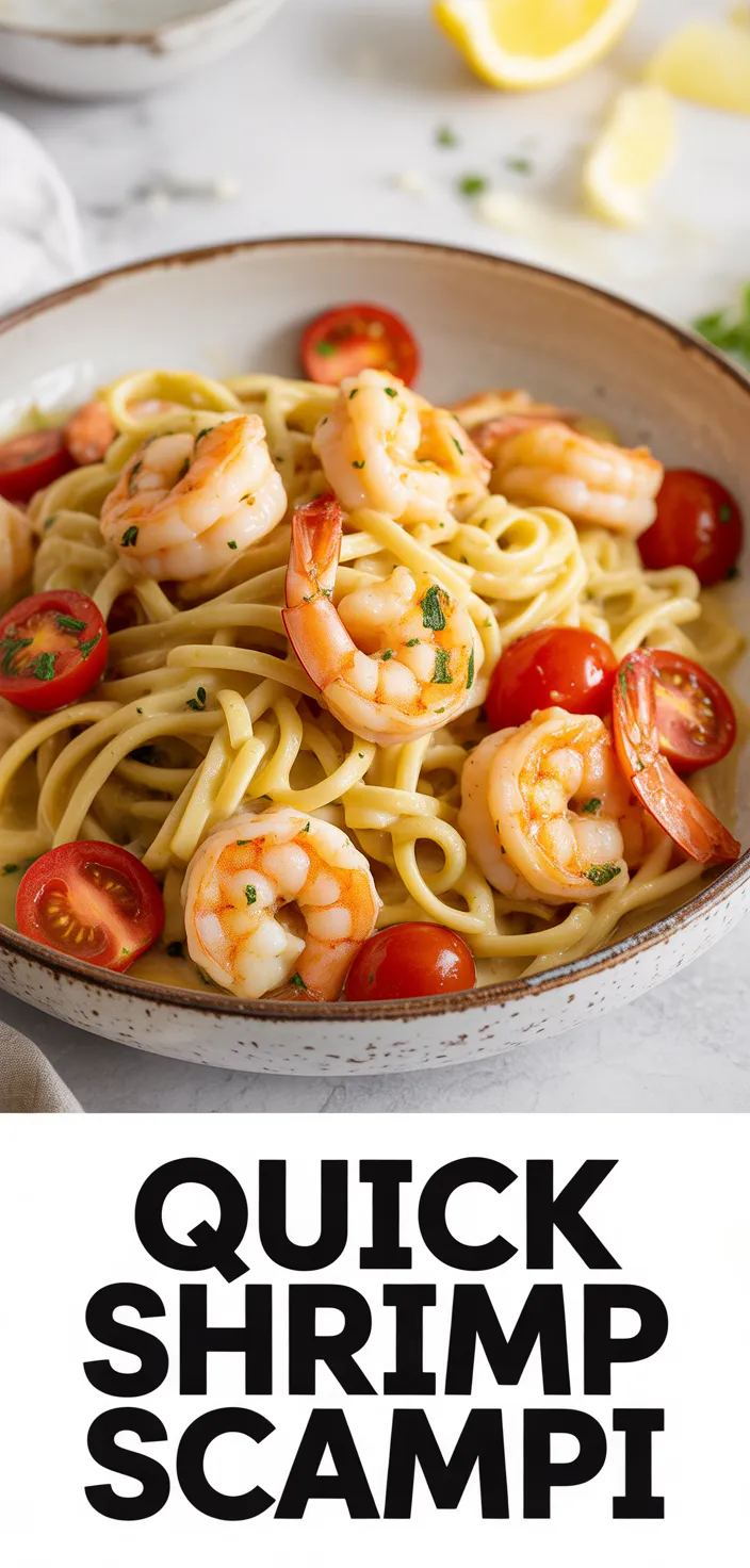 Quick And Easy Shrimp Scampi Recipe