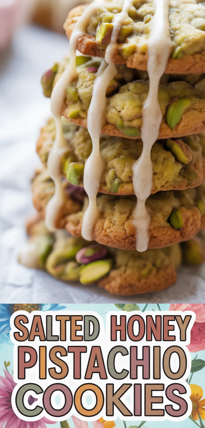 Salted Honey Pistachio Cookies Recipe