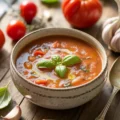 Simple Garlic Roasted Tomato Soup Recipe