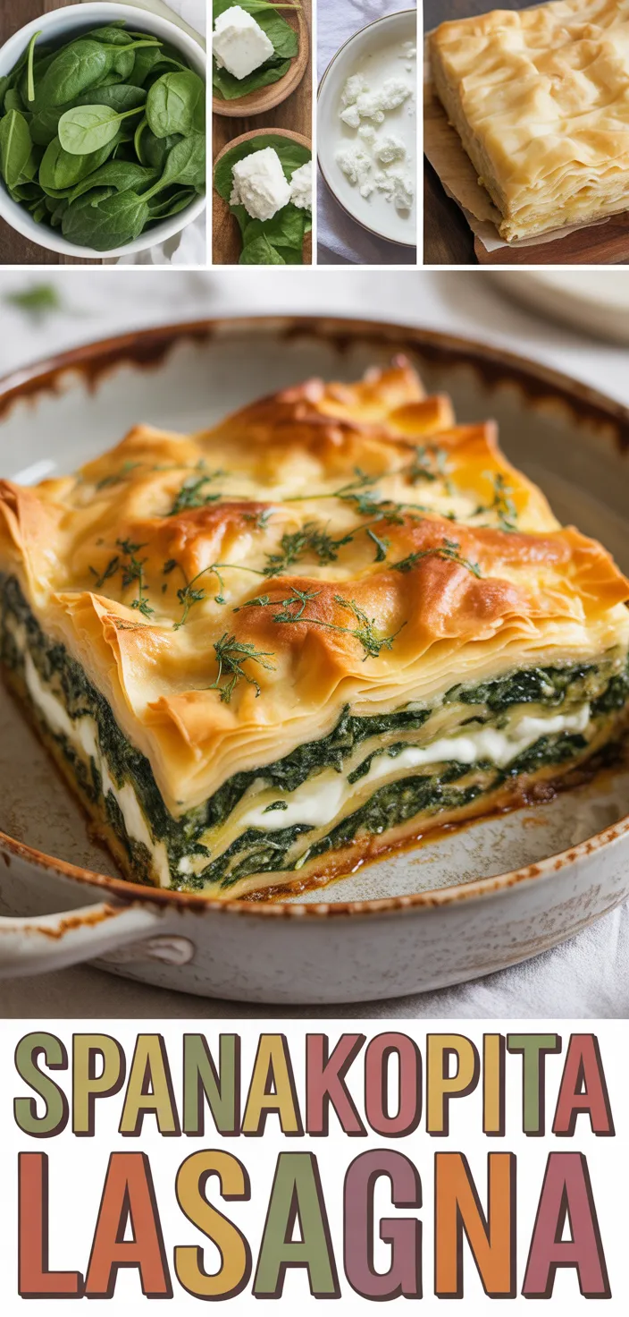 Spanakopita Lasagna Recipe