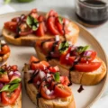 Tomato Bruschetta With Balsamic Glaze Recipe
