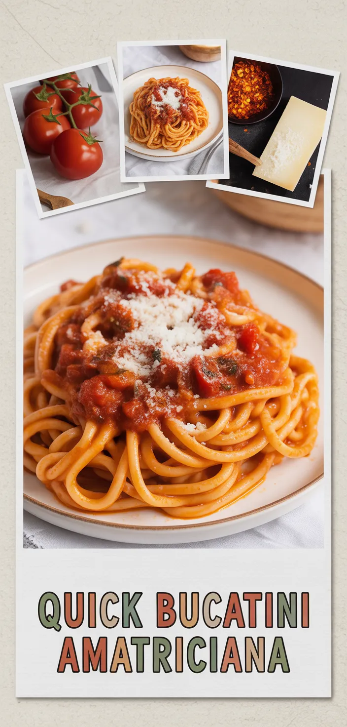 A photo of Try Easiest And Quickest Bobby Flay's Bucatini Amatriciana Recipe At Home