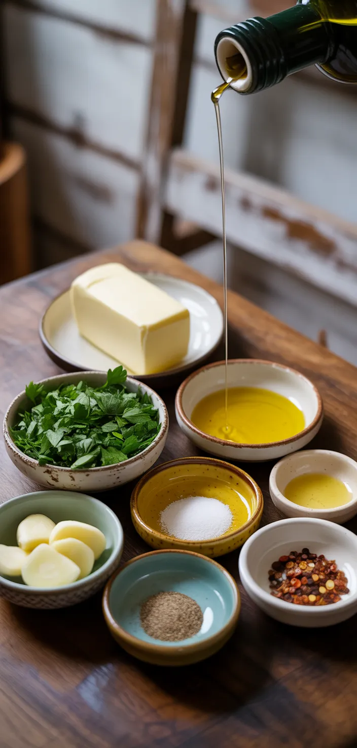 Ingredients photo for Easy Homemade Garlic Butter Sauce · Chef Not Required... Recipe