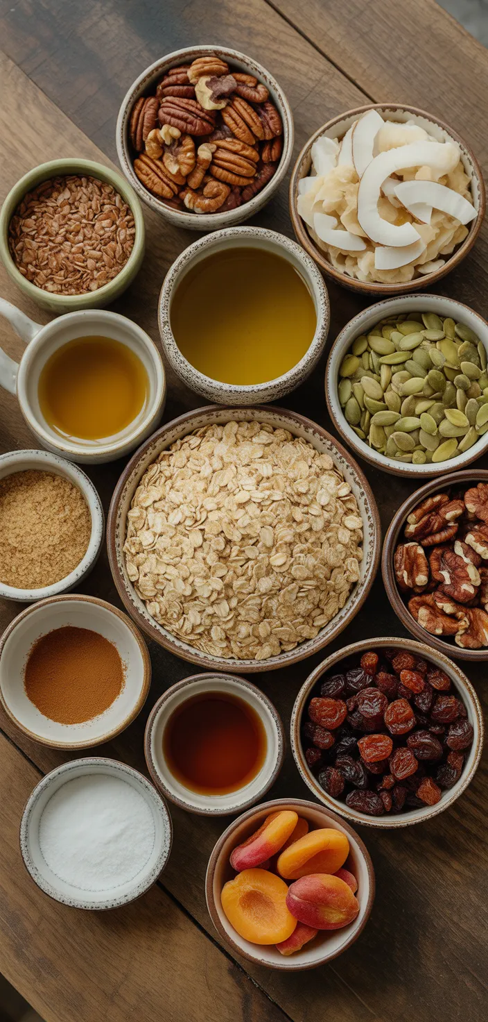 Ingredients photo for The Very Best Granola Recipe