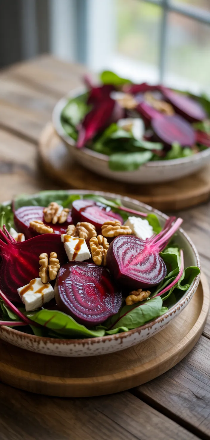 Ingredients photo for Balsamic Roasted Beet Salad Recipe