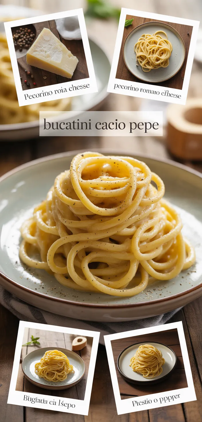 Bucatini Cacio E Pepe: Authentic Foolproof Recipe