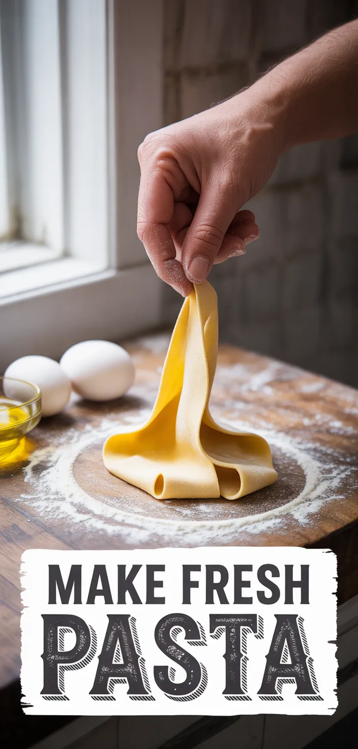 How To Make Fresh Homemade Pasta Recipe
