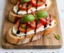 Italian Bruschetta Recipe With Goat Cheese