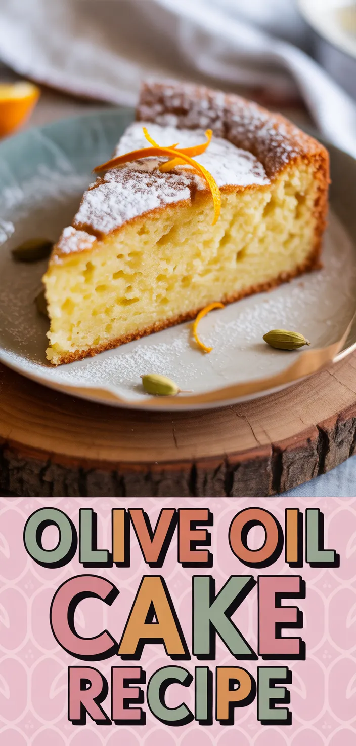 A photo of Olive Oil Cake Recipe