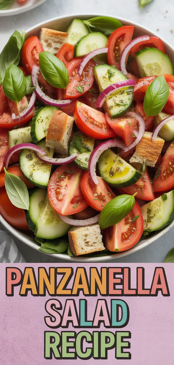 Panzanella Salad Recipe