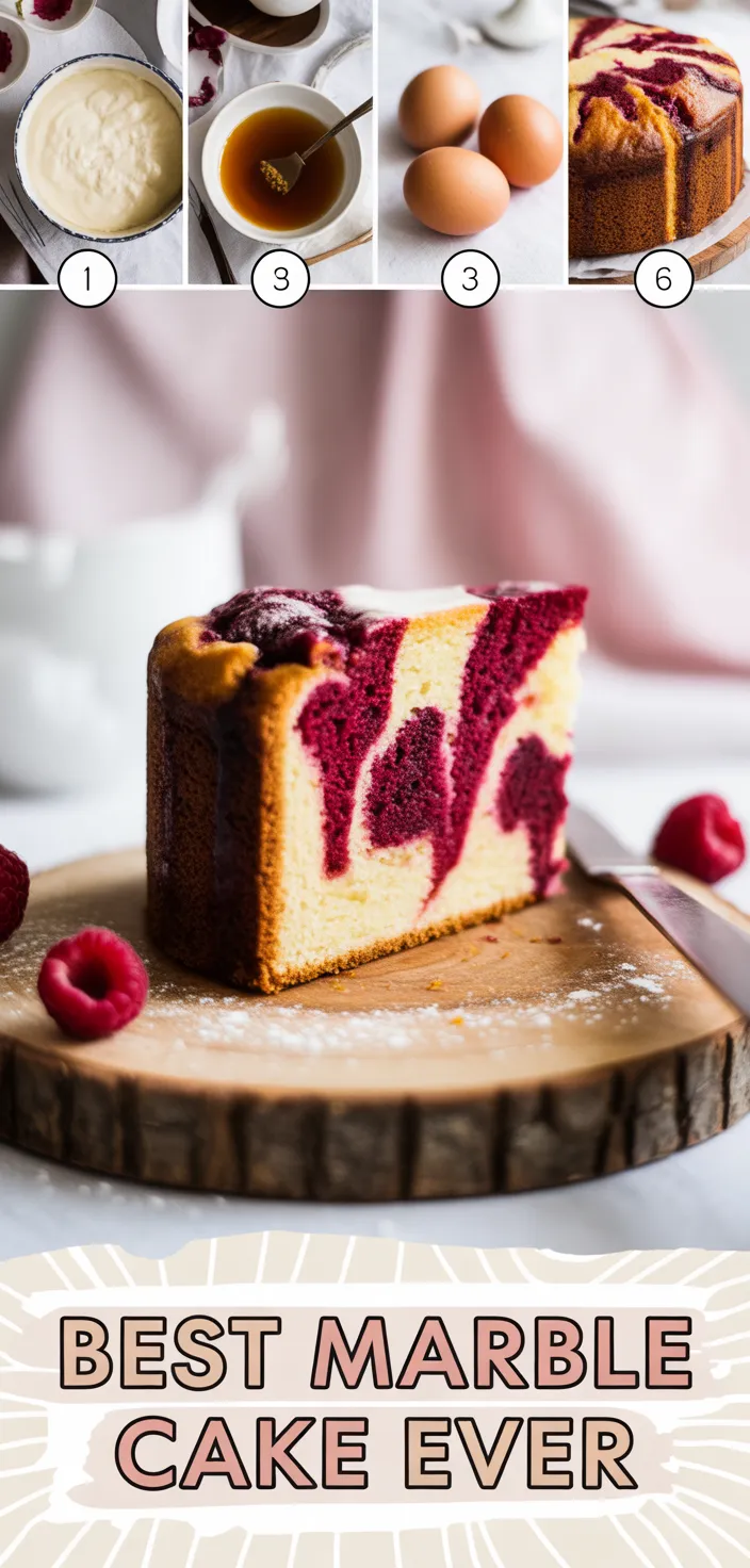 The Best Marble Cake You’ll Ever Bake Recipe