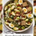 Warm Brussels Sprouts Caesar Salad Recipe