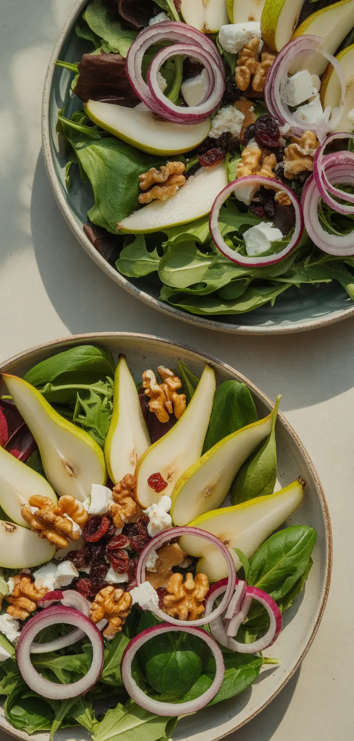 Ingredients photo for Easy Pear Salad Recipe