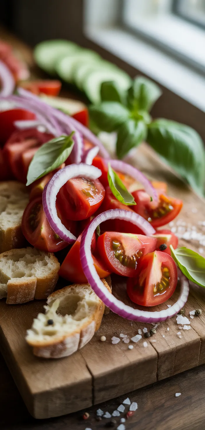 Ingredients photo for Panzanella Salad Recipe
