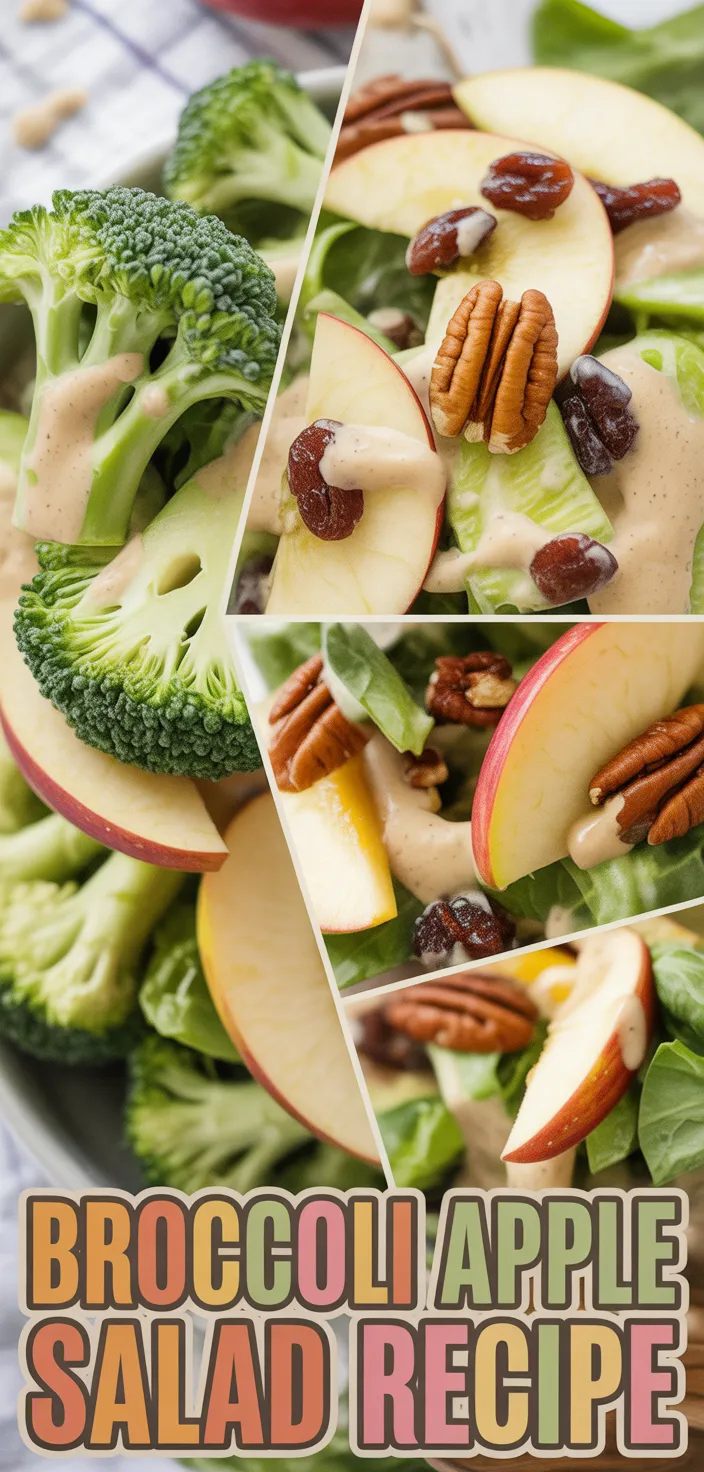 A photo of Broccoli Apple Salad Recipe