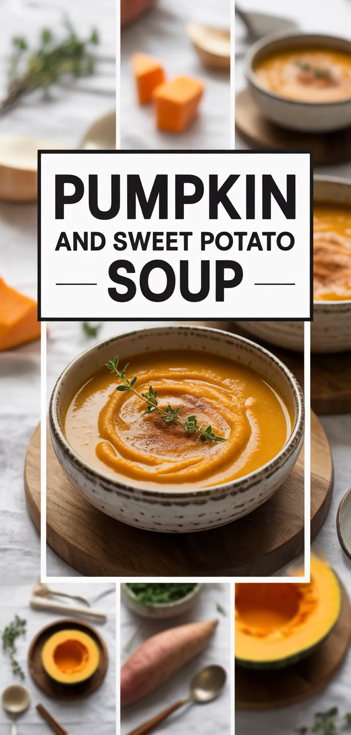 A photo of Pumpkin And Sweet Potato Soup Recipe
