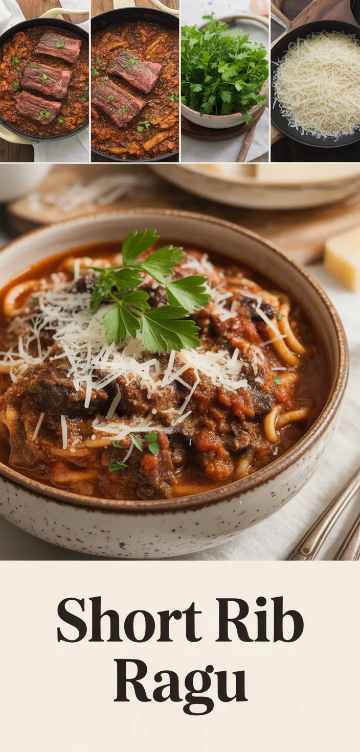 A photo of Short Rib Ragu Recipe