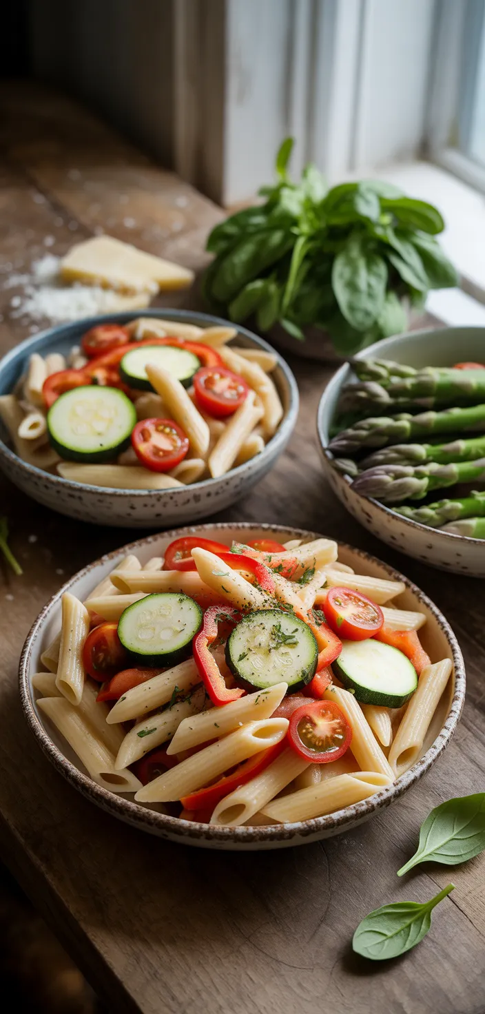 Ingredients photo for Pasta Primavera Recipe