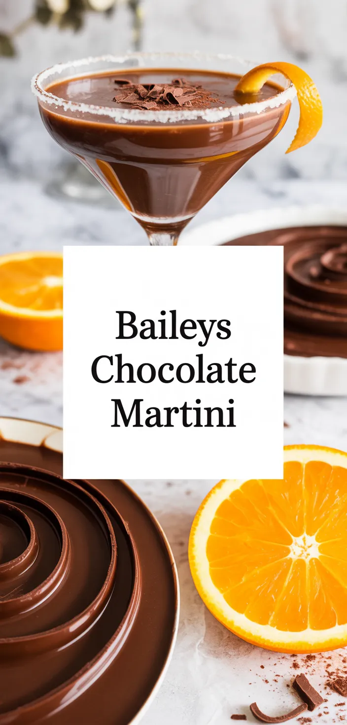A photo of Creamy And Delicious Baileys Chocolate Martini Recipe To Savor
