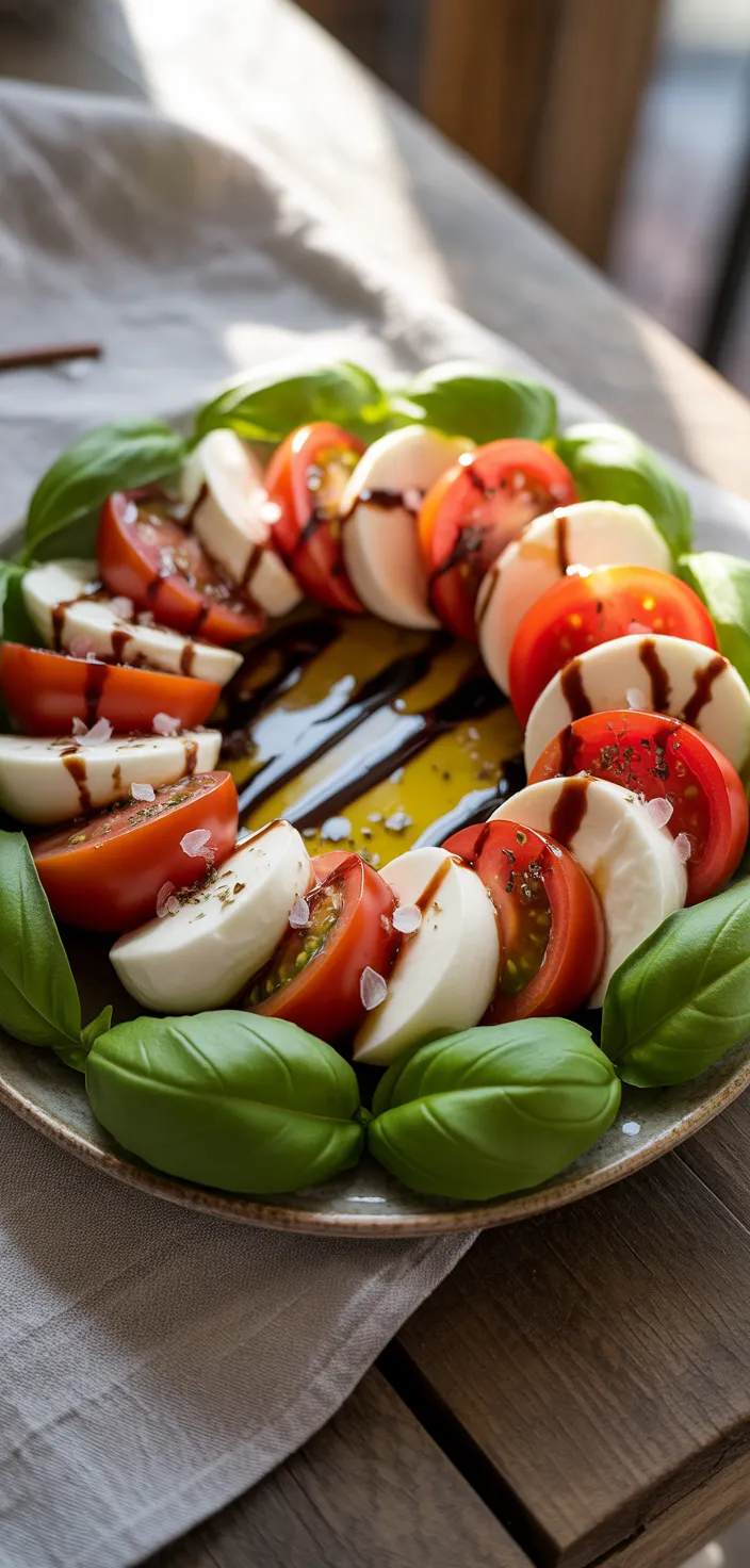 Ingredients photo for Heart Caprese Wreath ❤️ Recipe