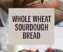 Easy Whole Wheat Sourdough Sandwich Bread Recipe