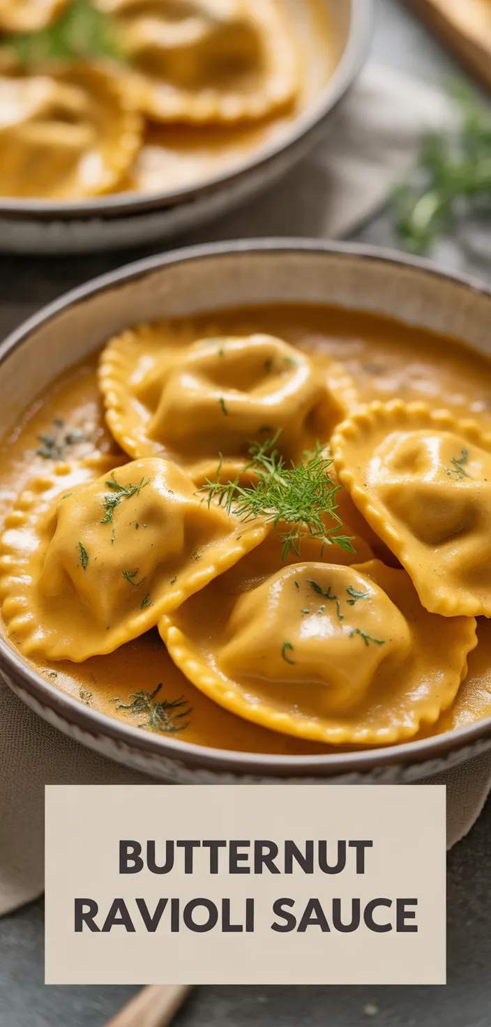 A photo of Easy Pasta Sauce For Butternut Squash Ravioli Recipe