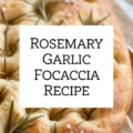 Rosemary Garlic Focaccia Recipe