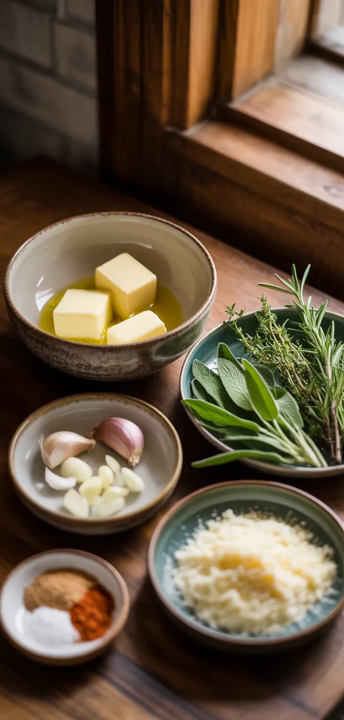 Ingredients photo for Easy Pasta Sauce For Butternut Squash Ravioli Recipe