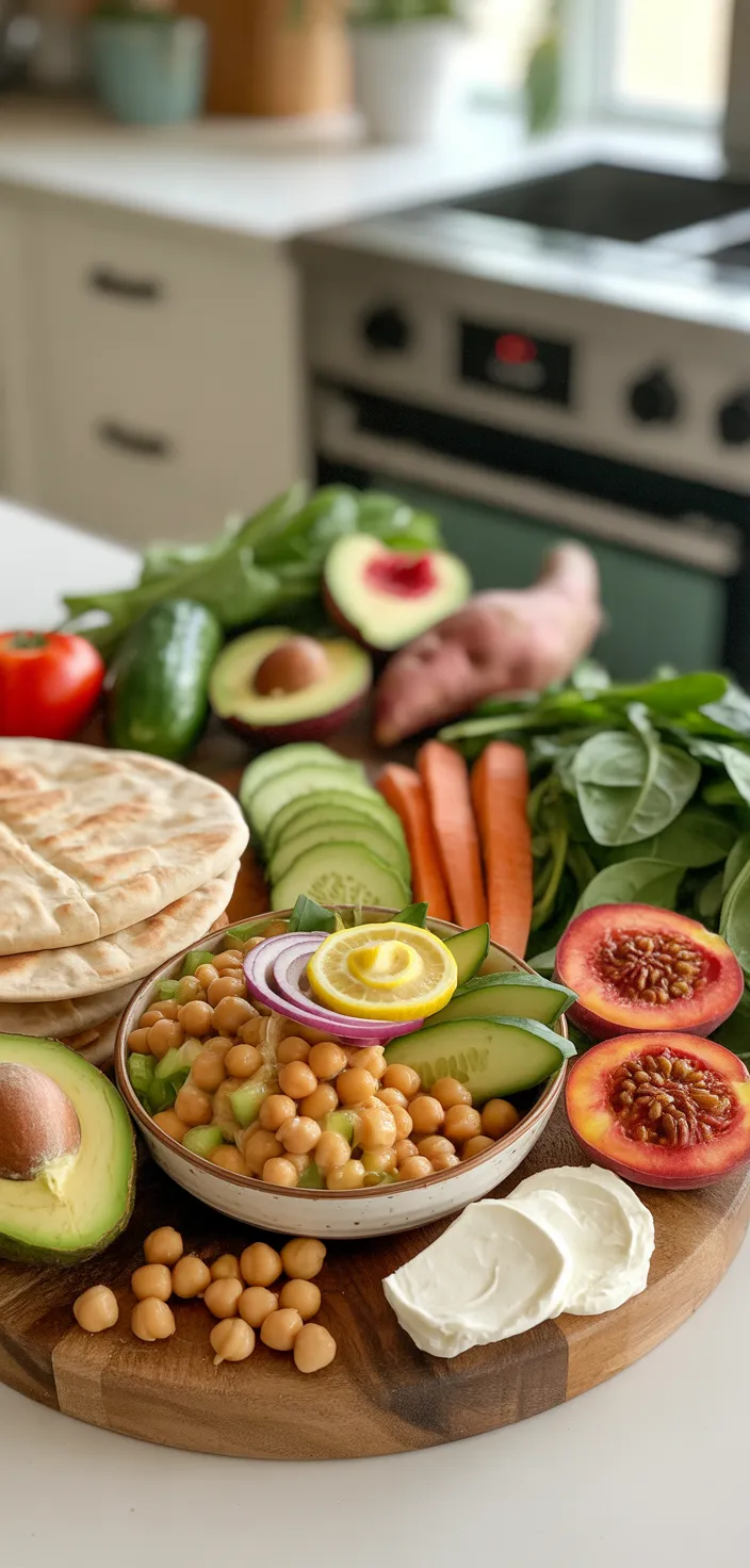 Ingredients photo for Easy Vegetarian Sandwich Recipes