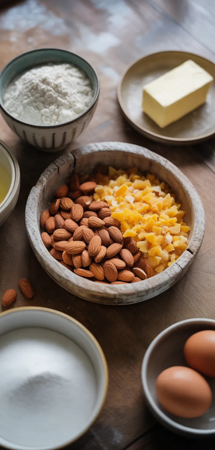 Ingredients photo for Panettone Fruitcake Biscotti Recipe