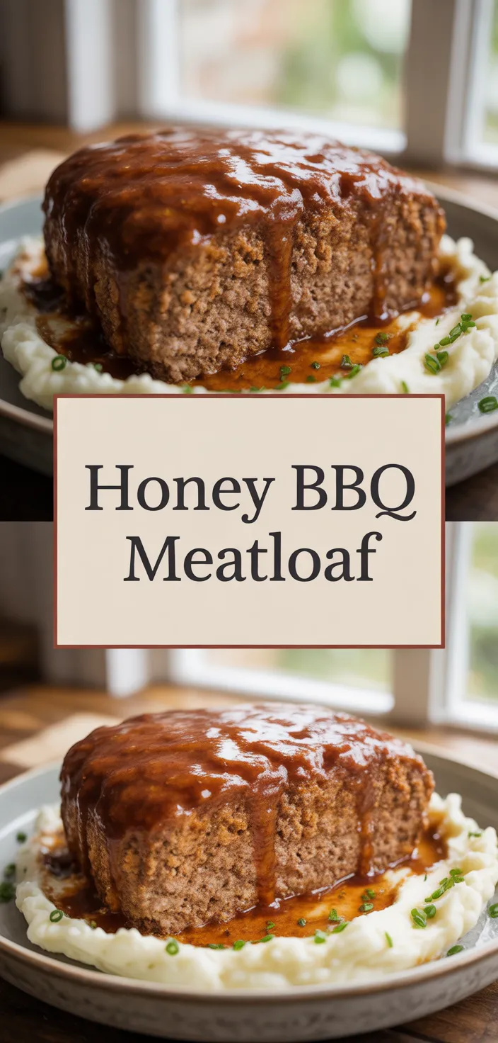 A photo of Honey BBQ Meatloaf Recipe