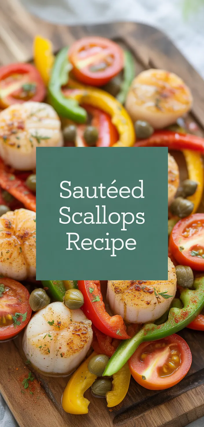 A photo of Sautéed Scallops Recipe