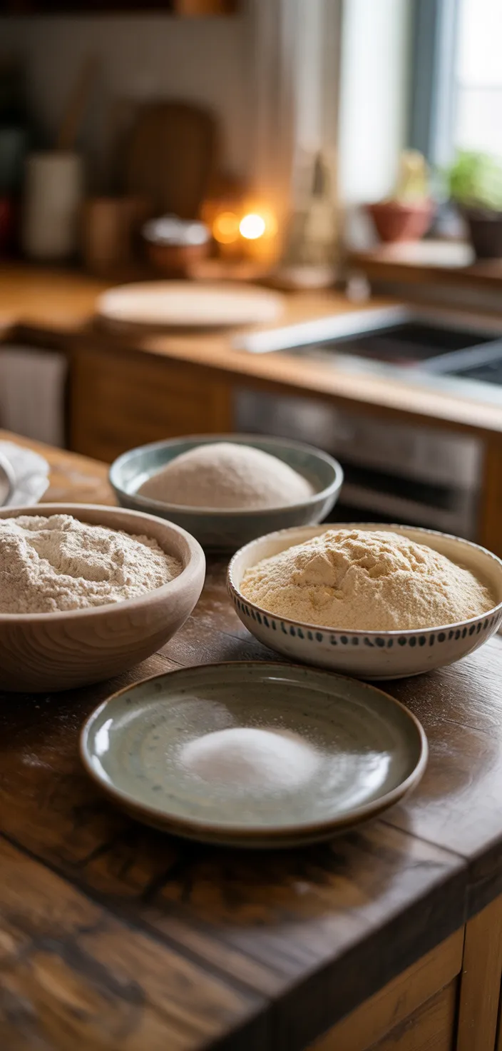 Ingredients photo for No Knead Whole Wheat Artisan Bread Recipe