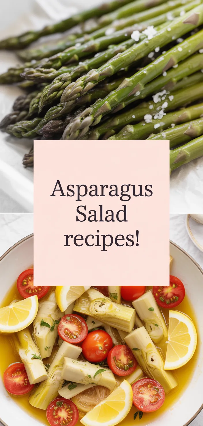 A photo of Asparagus Salad Recipes!