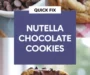 Chocolate Chip Nutella Cookies – Like Mother, Like Daughter Recipe