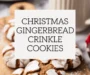 Christmas Gingerbread Crinkle Cookies Recipe
