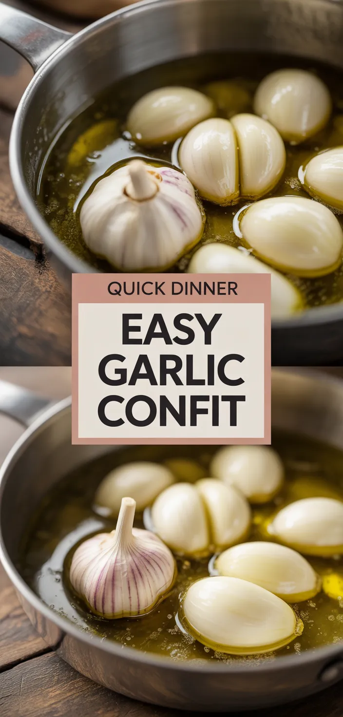 A photo of Easy Garlic Confit Recipe